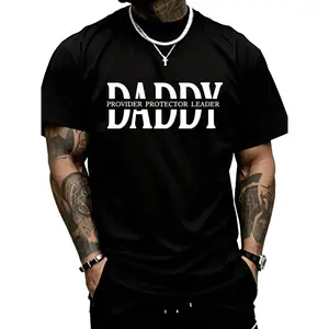 Daddy Husband Protector Hero Father's Day T-Shirt (Single Piece)  Heavy T Shirt