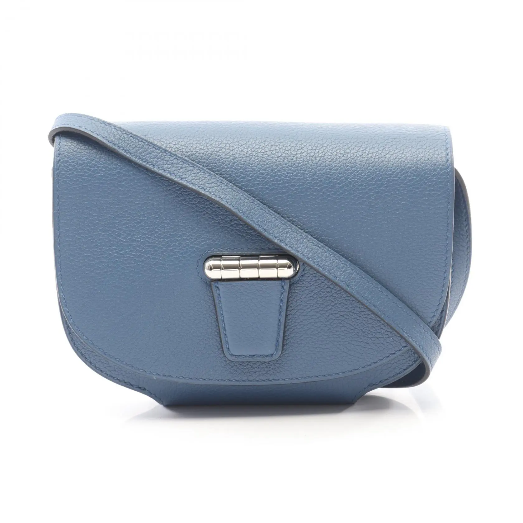 Pre-owned HERMÈS Calfskin Shoulder Bags Hermes Mini Convoyeur Evercolor Shoulder Bag