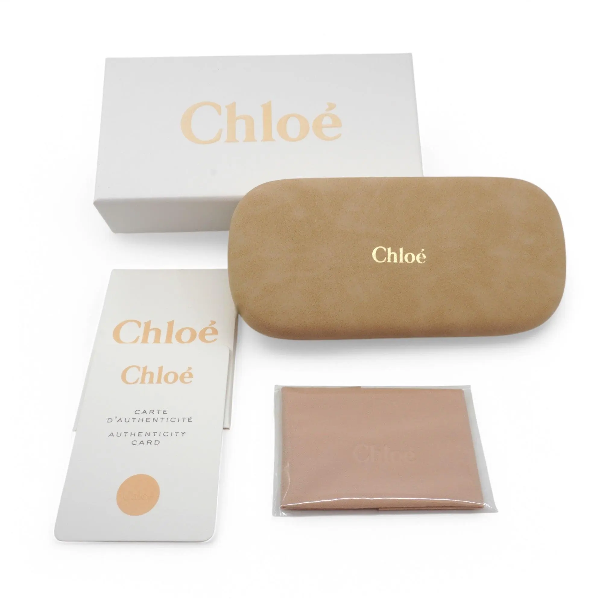 Authentic Chloe Round Sunglasses with Case Chloe CH0254S Round Sunglasses | Fashion Eyewear US main image 3