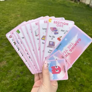 Gaming Through The Years PINK Binder Box savings challenge | A6 | Laminated | Box challenge | Binder challenge | PHYSICAL ITEM