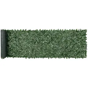 Artificial Green Wall Screen Ivy Privacy Fence, 39 X 158 Inches, Realistic Ivy Foliage With Mesh Cloth Backing And Reinforced Joints, Faux Hedges And Vine Leaves For Outdoor Garden, Yard, Balcony, Patio, Screening, Easy Install