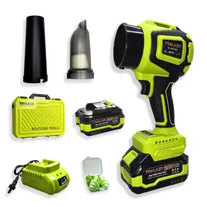 Blowing and suctioning 2-purpose turbojet storm machine, blower, blade blower, violent turbofan, pure copper motor, car wash dryer, handheld snow blower, cordless turbo powered air purifier, home decoration, garden maintenance, holiday gifts