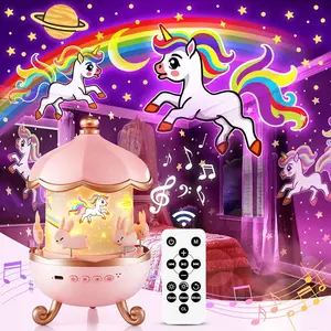 Onefire Kids Night Light, 15 Films+15 White Noises Baby Night Light Projector, Remote Control，Baby Projector Light for Kids，Baby Girl Gift，Baby Boy Gift，Birthday/Christmas Gifts for Girls Toys for Girls，Ages 1-10 [Energy Class F]