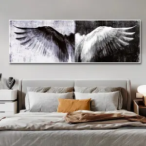 Wing Pattern DIY Diamond Arts Colorful Painting Kit without Frame, Diamond Pattern Design, DIY 5D Diamond Arts Colorful Painting Kit, Wall Art Decor for Home Living Room Bedroom