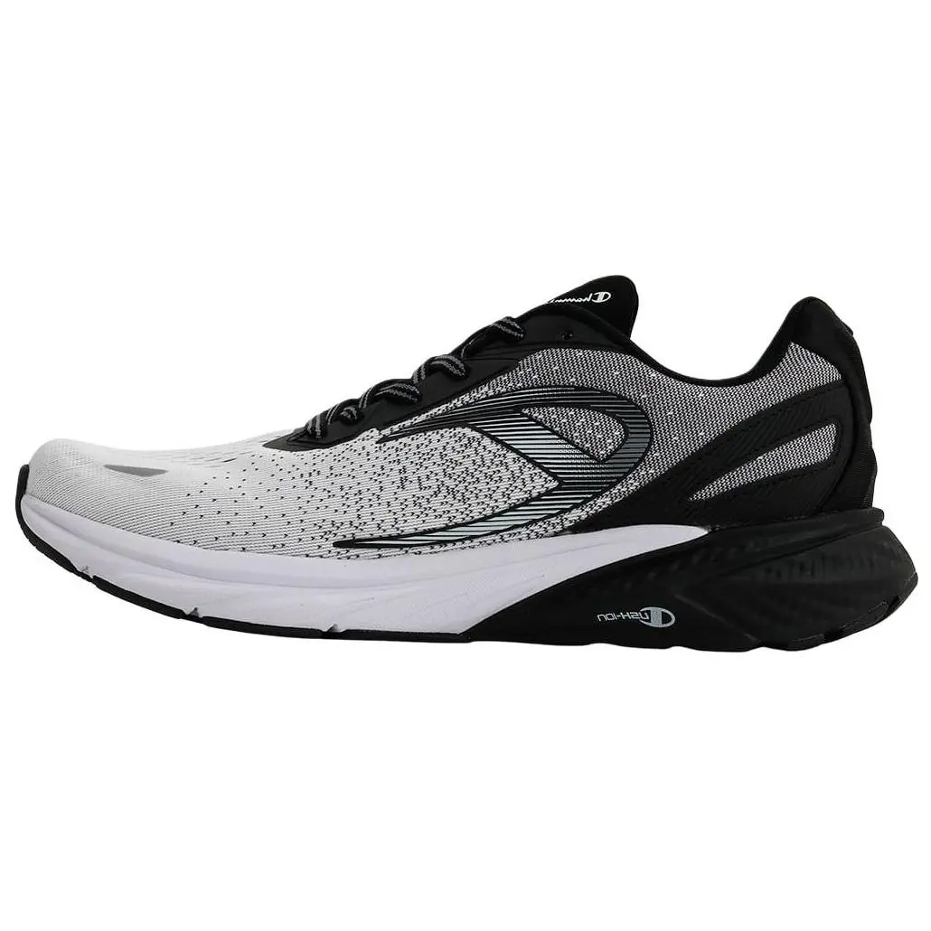 Champion Alpha Men's Low-Top Closed Casual Trainers - Black and White Footwear for Comfort, Style, Trending Maison Mihara Official Shoes