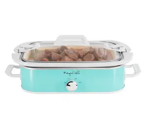 MegaChef 3.5-Quart Casserole Slow Cooker w/ 3 Temp Settings