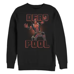Men's Marvel Deadpool Stripes Sweatshirt