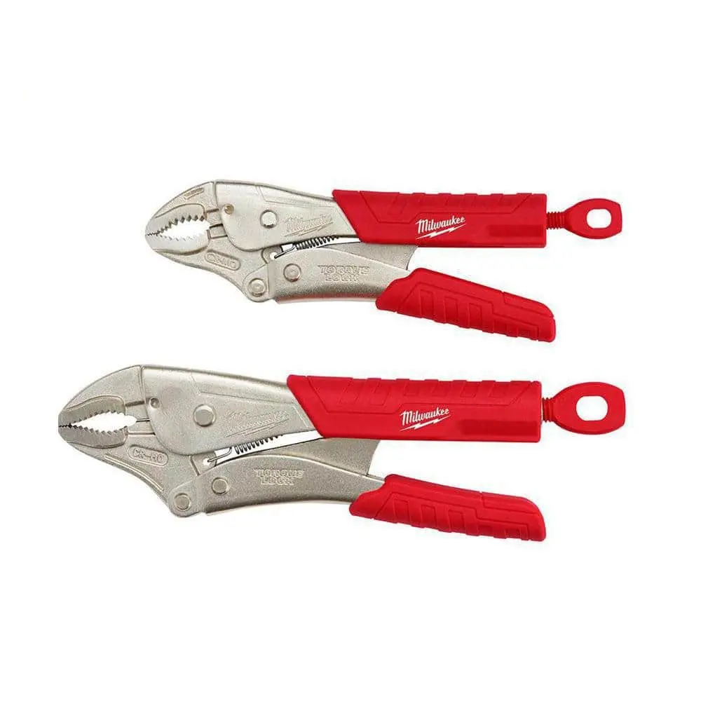 Torque Lock Curved Jaw Locking Pliers Set (2-Piece)