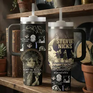 Stevie Nicks Music Cup 40 oz 20 oz Tumbler