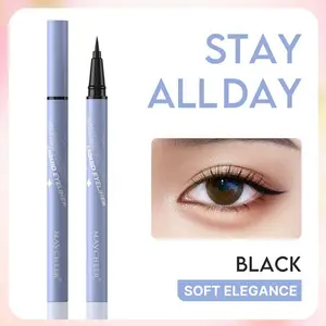 MAYCHEER Eyeliner Waterproof and Sweat-proof Newbie Don't Dizzy Makeup Long-lasting Not Easy to Decolorize Fine Head and Liquid Eyeliner Pen