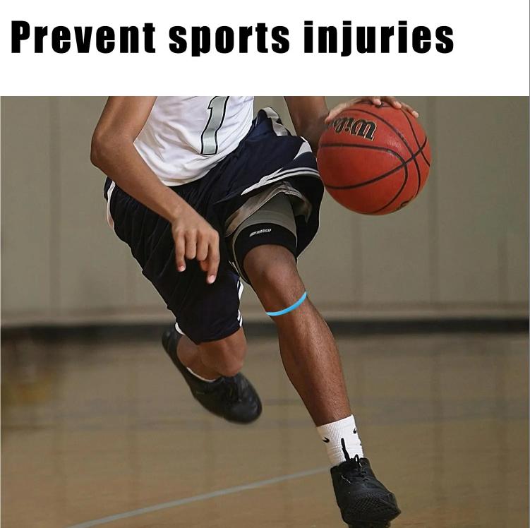 Silicone Patellar Knee Tendon Support Strap,Hiking, Soccer, Basketball, Running, Jumpers Knee, Tennis, Volleyball & Squats Silicone Patellar Knee Tendon Support Strap,Hiking, Soccer, Basketball, Running, Jumpers Knee, Tennis, Volleyball & Squats