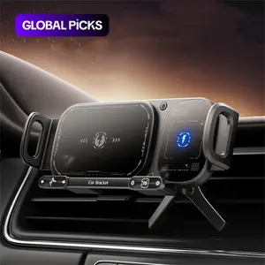 Car Air Outlet Phone Holder Charger, 15W Fast Charging Wireless Charging Holder Charger, Magnetic Car Phone Holder for iPhone 15 14 13 12 11 Pro Max XS, Samsung Galaxy S23 Ultra, Electronic, Wireless Mobile Charger
