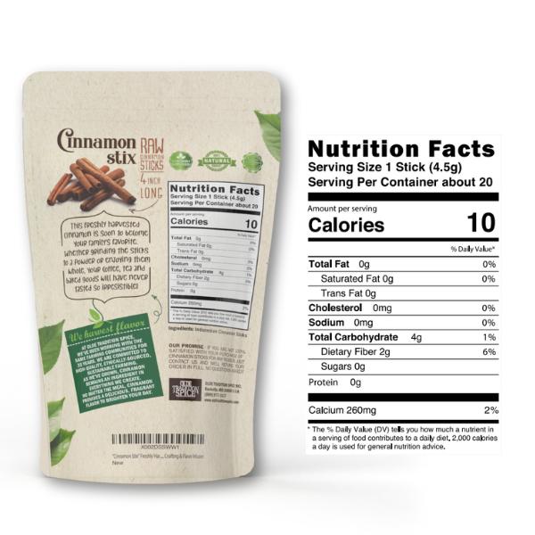 Olde Tradition Spice - Cassia Cinnamon Sticks 4"