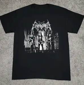 Enthroned - Promo 94 Collection Short Sleeve Black All Size T-Shirt