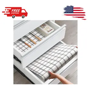 Drawer and Shelf Liner, Non-Slip Kitchen Cabinet Liners Non-Adhesive 12 in X 10 FT