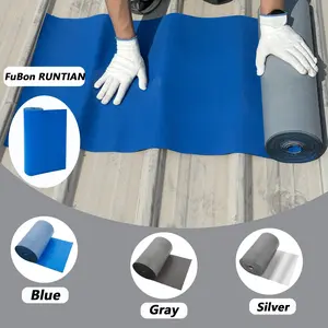 Industrial-Grade Roof Waterproof Tape, Self Adhesive, 11.8in/3.9in Width Optional, High And Low Temperature Resistant (-76°F To 230°F) Non-Detaching Adhesive, Wind And Corrosion Resistant, Durable Protection For Cement Floors, Pipes, Vehicle Roof Cracks