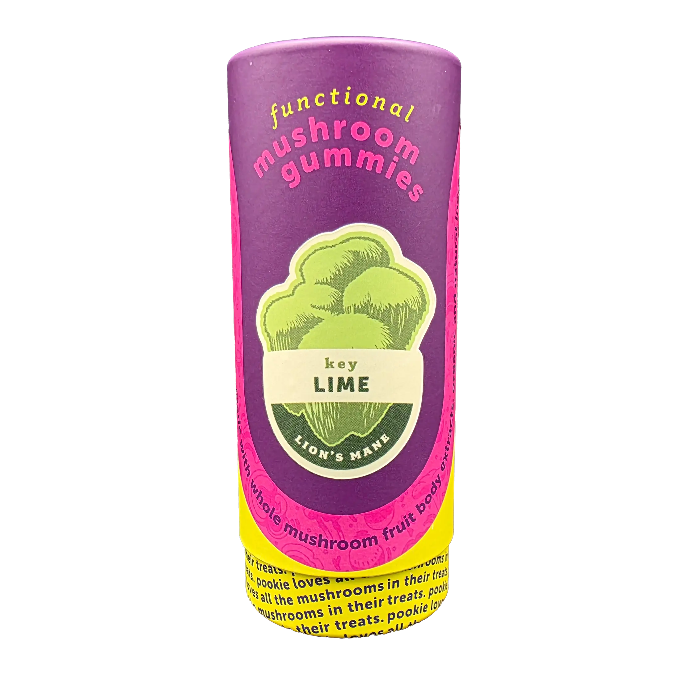 Pookie Lion's Mane Key Lime Gummies 40 pack