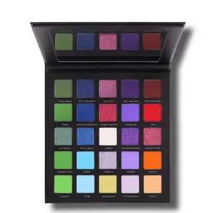 Blend Bunny Cosmetics Little Miss 'She Never Misses' Eyeshadow Palette - 25 Beautiful Eye Makeup Shades Gloss Gloss