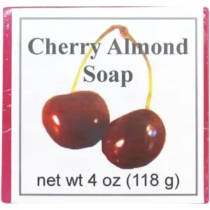 Cherry Almond Handmade Glycerin Soap