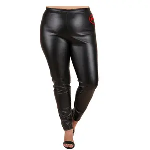 Curvy Leather Tights