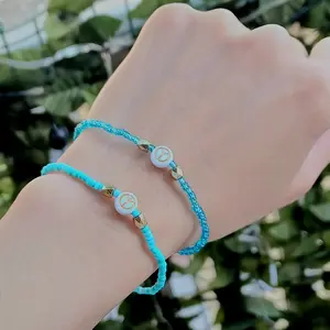 Blue Friendship Bracelet Movement, Safe Space Message for a Friend, Gift for Mom, Stepmom Sister, Boyfriend, Unisex Mental Health Awareness