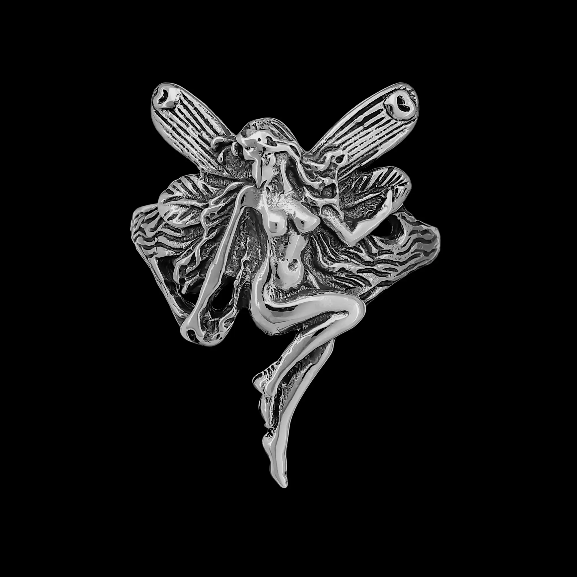 Sterling Silver Fairy Ring – Enchanting & Whimsical Design