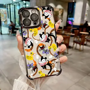 The Nightmares Before Christmas Phone Case Suitable for iPhone 17 16e 16 15 14 13 12 11 Mini Pro Max Air X XR XSMAX 8 7 Plus Anti Fall Transparent Soft Back Cover