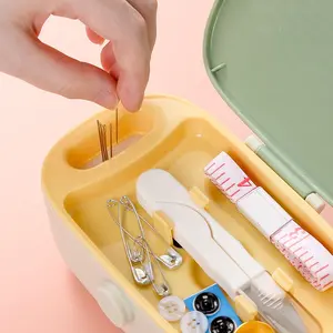 New Multi-Functional Sewing Needle Thread Organizer Box, Portable Sewing Kit, Hand Sewing Needle Storage Case, Home Use