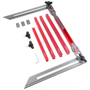 Tread Template Tool Kit - Tread Gauge & Measuring Tool Jig |   Step Tool for Layout, Staircase Remodel, Shelf Template & DIY Projects