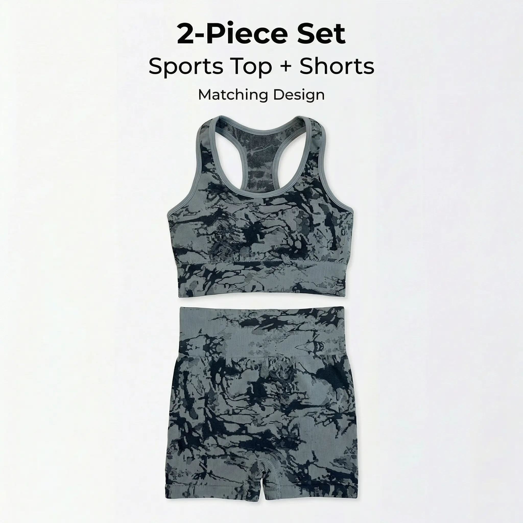 Seamless Color Block 2-Piece Outfit for Women, Cross Back Sports Bra & High Waist Scrunch Butt Lifting Leggings Matching Set, Winter Activewear Suit, Perfect for Yoga, Running, Gym Fitness, Daily Casual & Festival Wear, Black Athletic Tracksuit