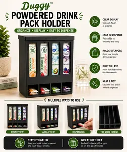 Never Dig for Drink Packets Again  Drink Mix Organizer (TikTok Shop Must-Have) #tiktokshopfinds