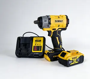 Dewalt DCF922   Impact Wrench For Auto Repair Machinery Maintenance Construction Assembly Disassembly High Torque Reversible Switch Compact Body For Tight Spaces Ergonomic Grip Stable Performance For Professional Mechanics And On Site Workers
