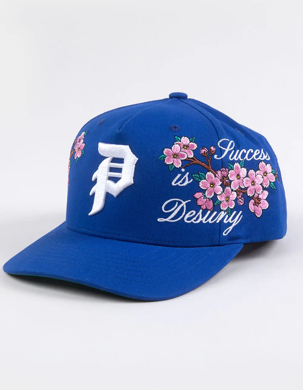 PRIMITIVE Mens Destiny Snapback Hat, Blue PRIMITIVE Mens Destiny Snapback Hat, Blue