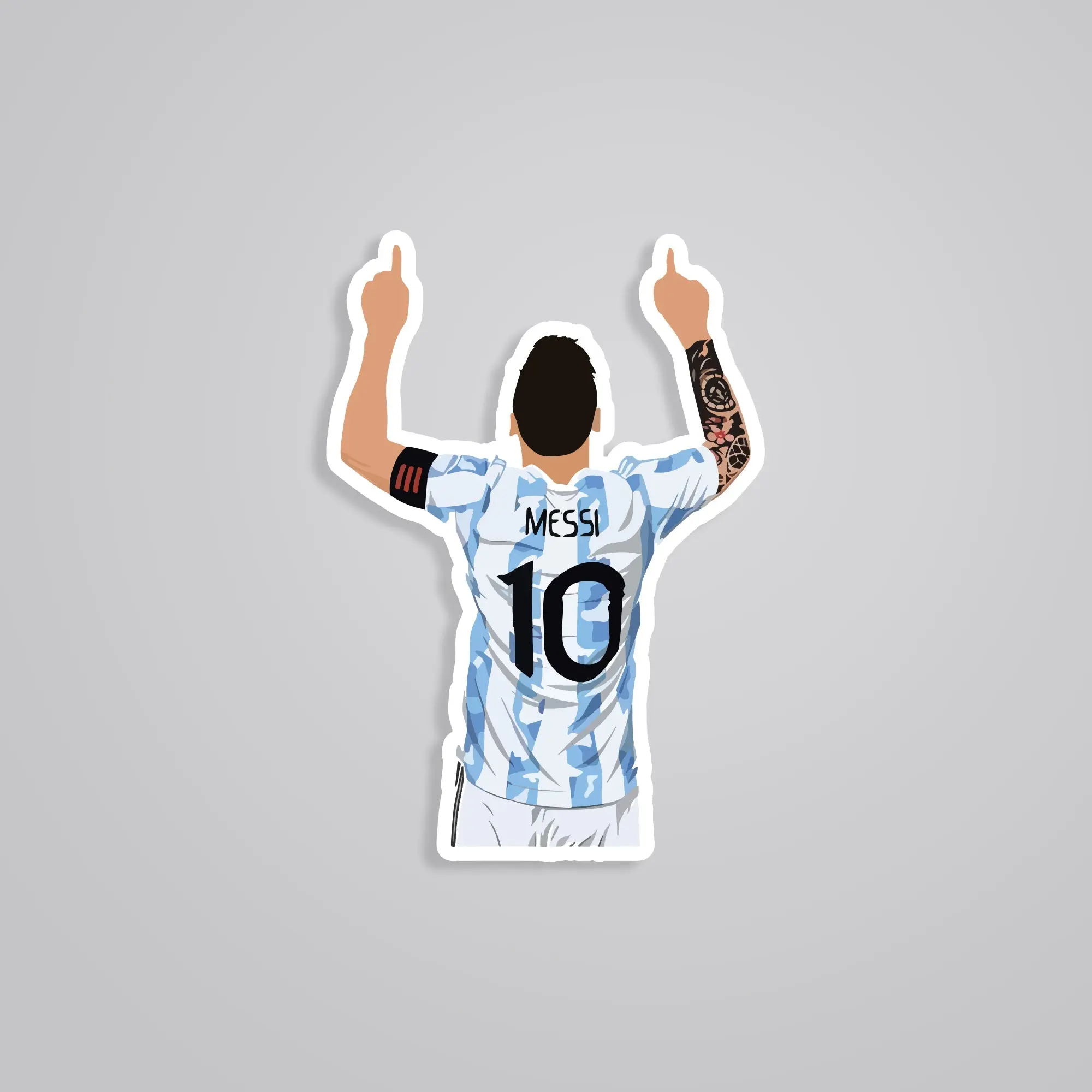 Messi sports stickers