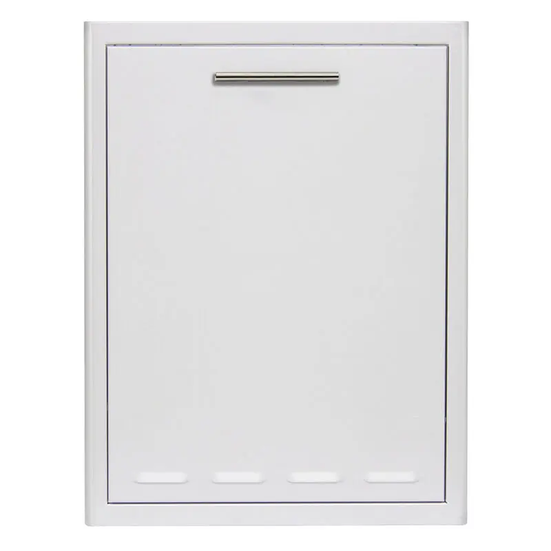 Blaze 13-Inch Narrow Roll-Out Stainless Steel Trash Bin - BLZ-TRNW-DRW-H Kitchen Installation