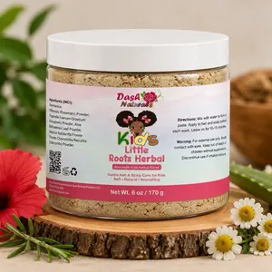 Little Roots Herbal Powder, Natural Haircare Support for Lush, Robust Hair Growth, Gentle Daily Use Hair Loss Product