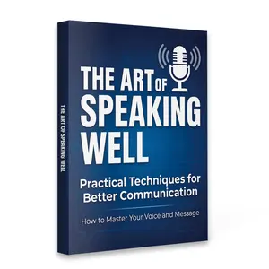 The Art of Speaking Well – A Practical Communication Guide Filled with Proven Techniques to Improve Clarity, Confidence, Voice Control, and Public Speaking Skills; Learn How to Master Your Message