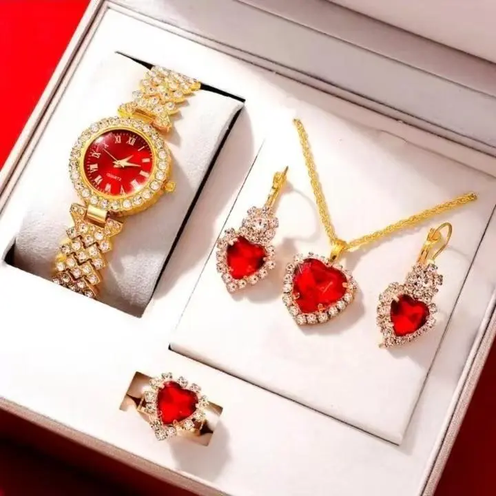 Women's watches, rhinestone jewelry, colorful diamond English watches, women's watches, exquisite set Jewellery Elegant Design Women's watches, rhinestone jewelry, colorful diamond English watches, women's watches, exquisite set Jewellery Elegant Design