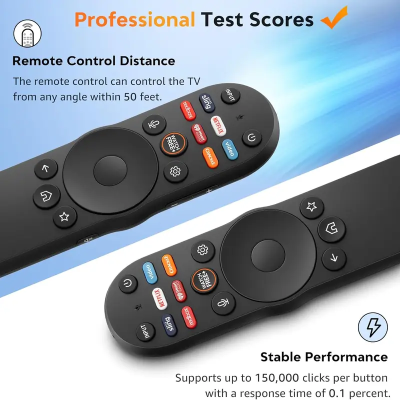 Voice Remote Control for Vizio-Smart-TV-Remote-Replacement XRT270 for Vizio FHD 4K Quantum D/P/M/V-Series Smart TV,infrared remote control XRT136 XRT140 Smart TV