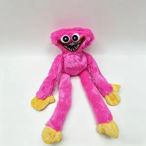 40cm Big Mouth Pink Monster Plush, Soft Fluffy Long-Limbed  Toy, Scary Monster Plushie for Collectors & Halloween poopsie surprise animals