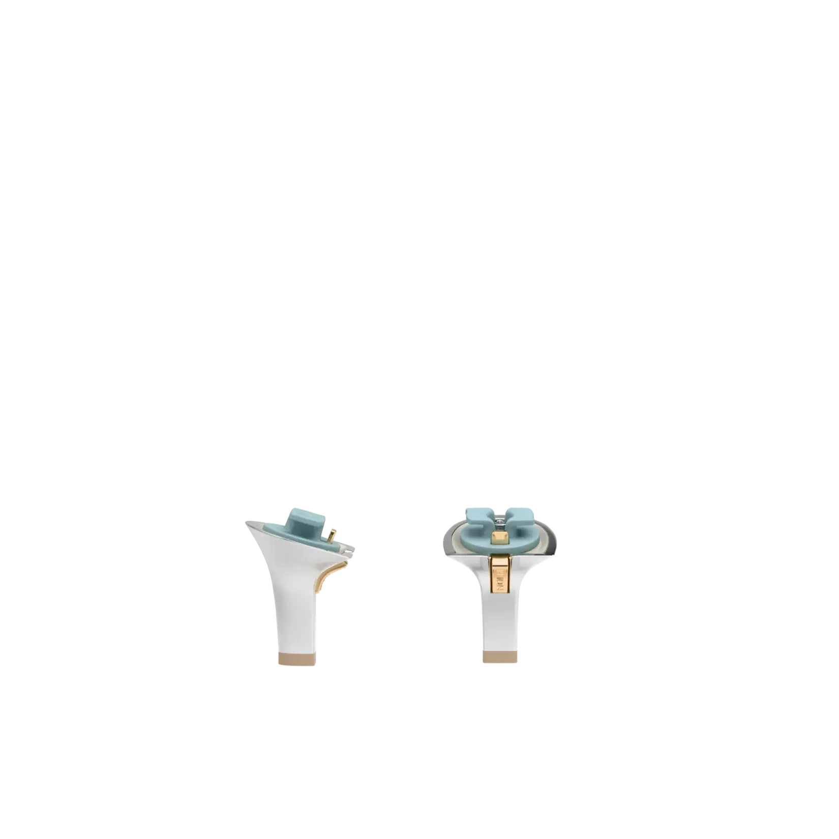 Stiletto Heel Kit 3 Matte Silver