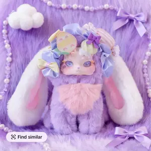 TutuLong-V4 dolls  comfort plush. stuffed animals. plush blind box. Festive Accessory for Gifting.  Holiday Christmas gifts. Unique Random Selection