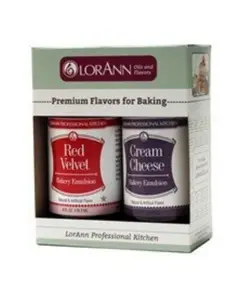 LorAnn Bakery Emulsion, 2-pack Red Velvet & Cream Cheese