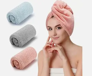 Microfiber hair towel, quick drying and cares for your hair, 1 piece