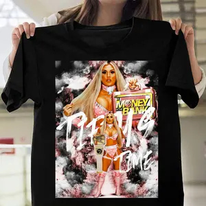 Tiffany Stratton Black T-Shirt – Glam Women’s Wrestling Star Graphic Tee, Unisex Casual Wear