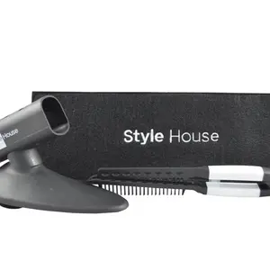 Style House Flat Iron Accessory Set with Flat Iron Holder, Folding Styling Comb & Heat Resistant Case - Ideal Gift for Home or On the Go - Comfort