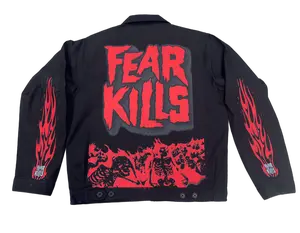 Twenty4Seven"Fear Kills" Signature Unisex Mechanic Jacket
