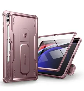 Dexnor Case for Samsung Galaxy Tab S9 FE Plus 12.4 Inch 2023, [Built in Screen Protector & Kickstand] with Pen Holder Heavy Duty Shockproof Full Body Protective Cover for Galaxy Tab S9 FE+