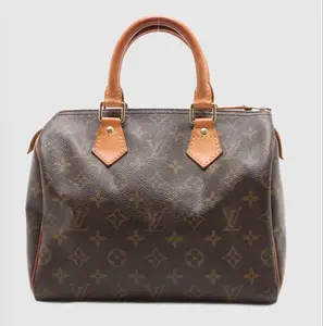 Pre-owned Louis Vuitton canvas Shoulder Bags PFR0634 Monogram Speedy 25 M41528 SP1000 Brown