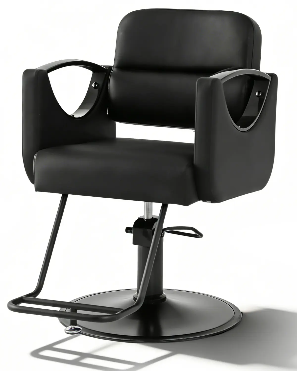 Barber Salon Chairs for Hair Stylist Heavy Duty Hydraulic Pump 360 Degree Swivel Adjustable Height Styling Braiding Hairdressing Chair for Beauty Salon Equipment